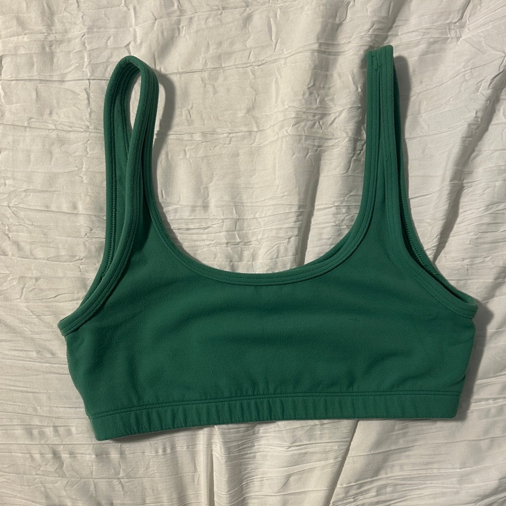 TNA Deep Green Sports Bra
